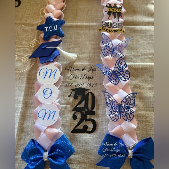 Leis for Graduation Birthdays Anniversary Or Homecoming Mum Corsage - Picture 1 of 16